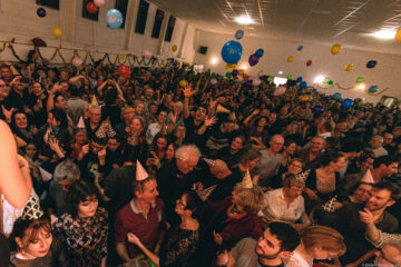 Fest-noz bonne année 2024 minuit Saint-Thégonnec